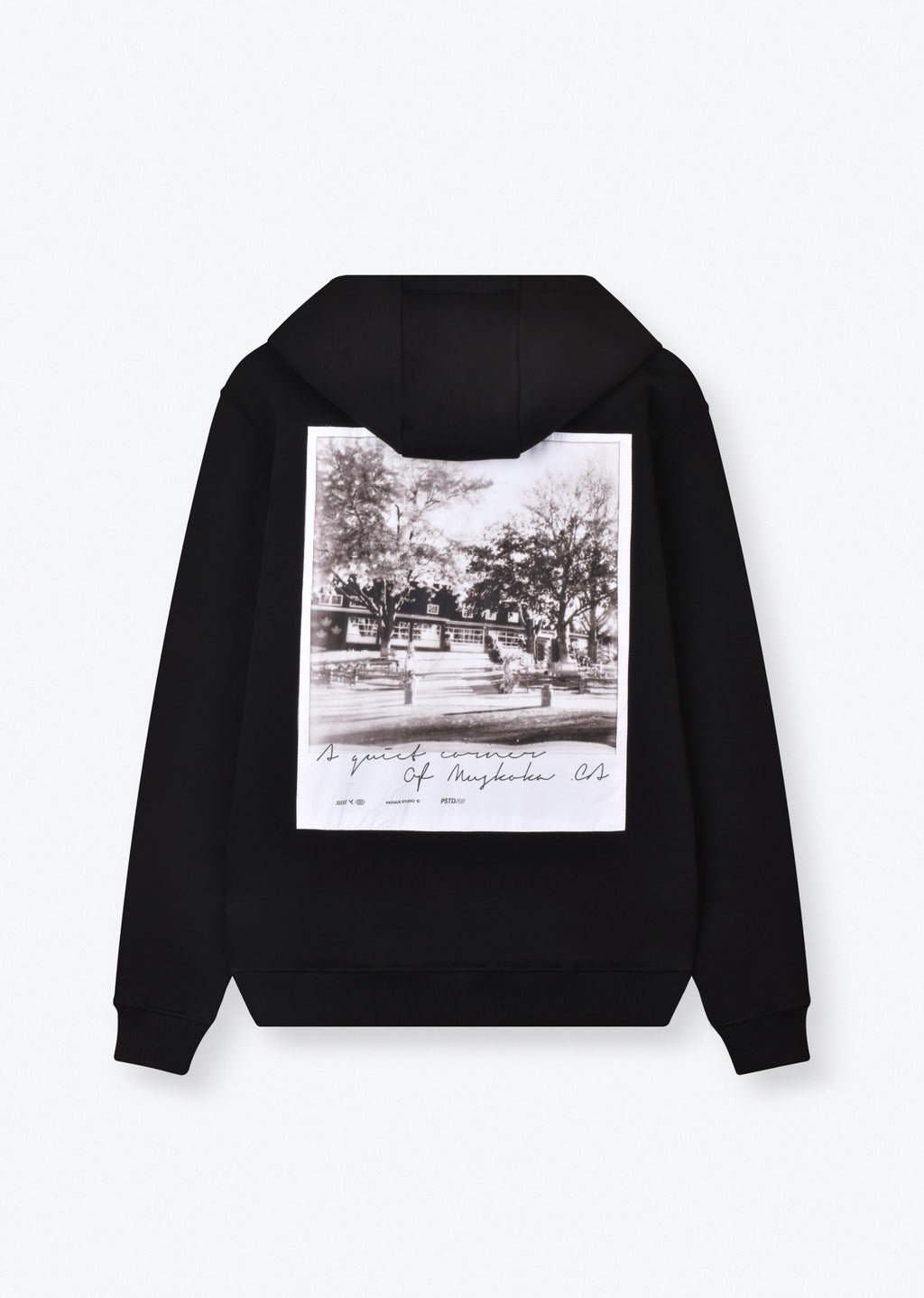 A Quiet Corner Hoodie – Black