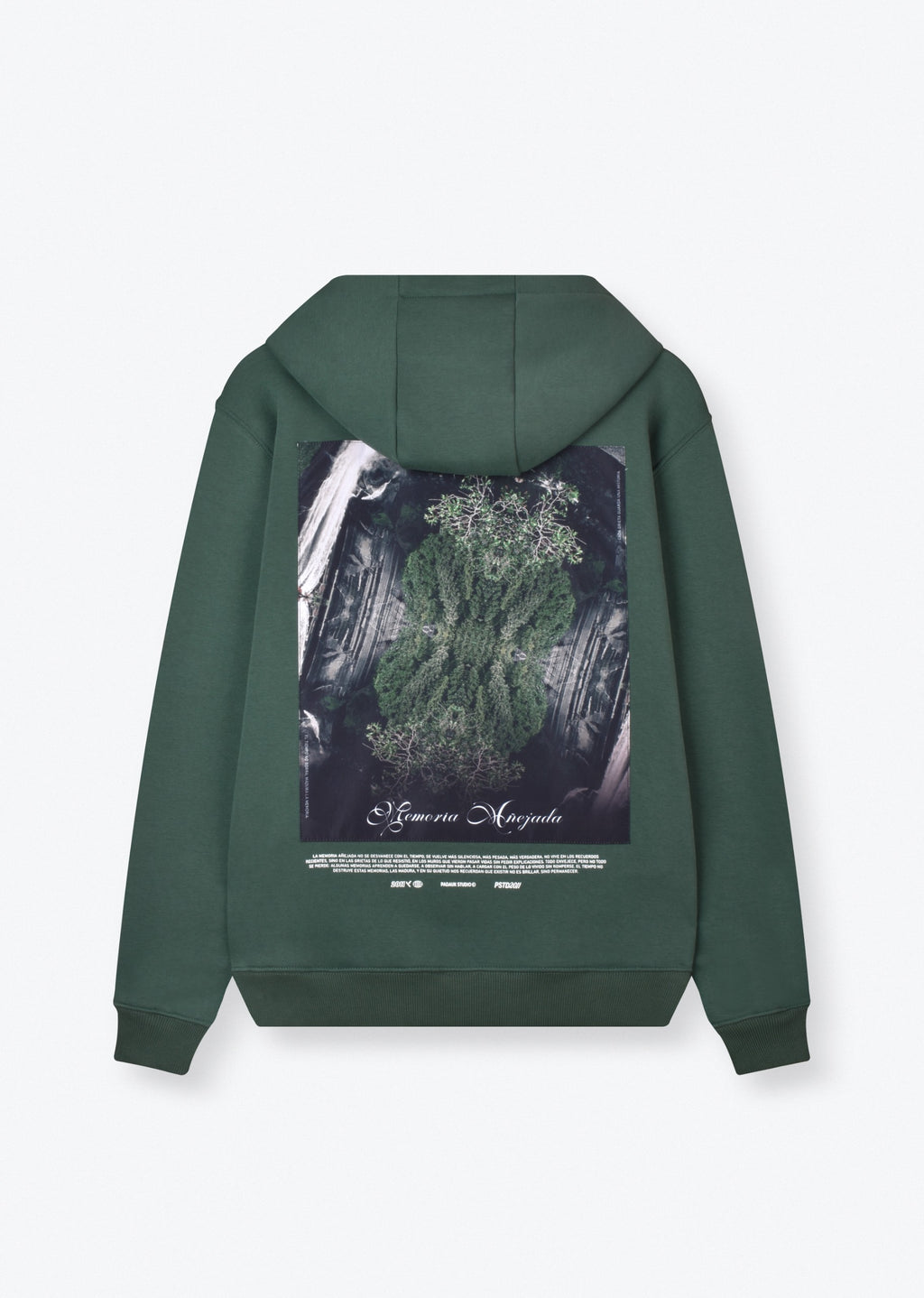 Premium Forest Green Hoodie – WellWorn