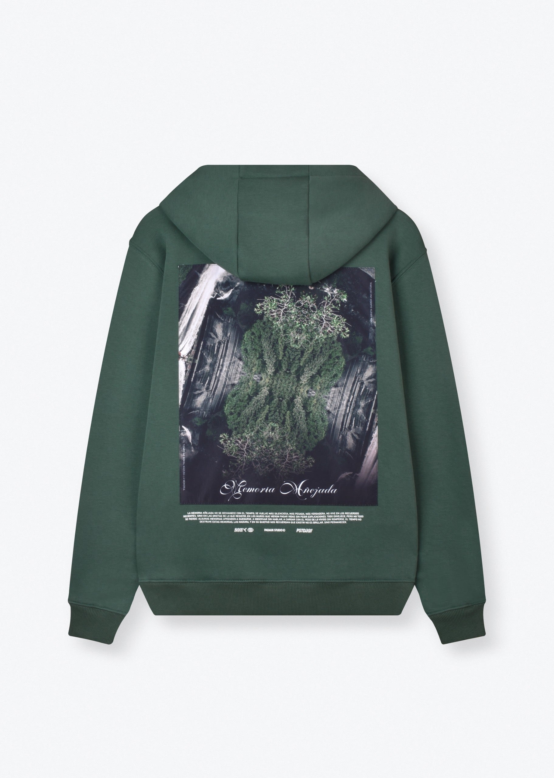 Premium Forest Green Hoodie – WellWorn