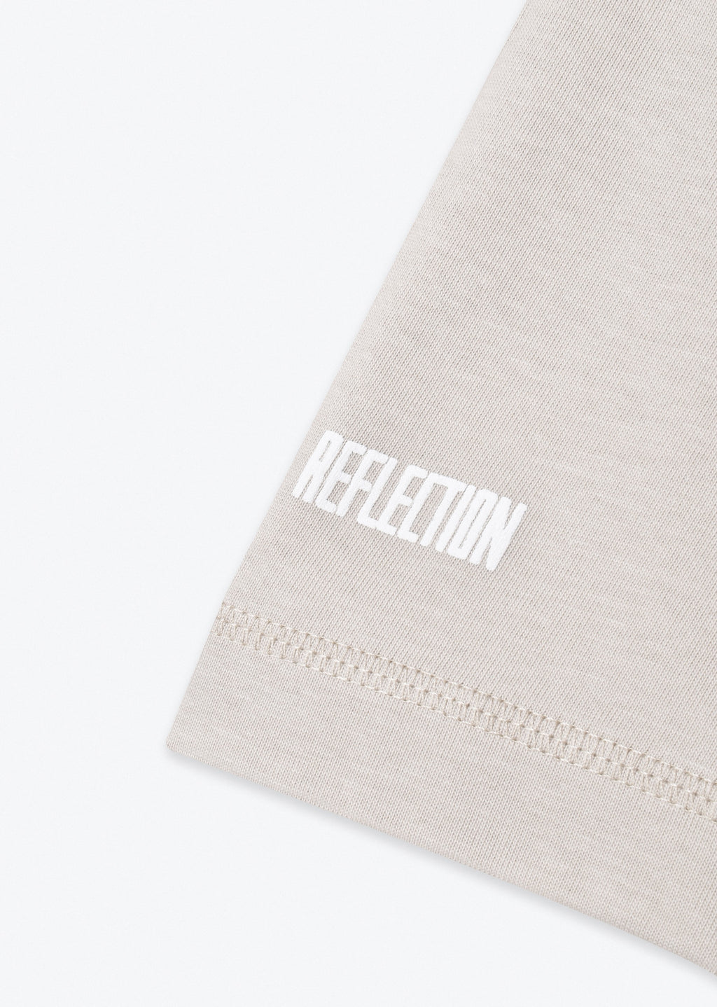 T-Shirt Premium Oversize Beige « Snow Memory » – 100% Coton Épais