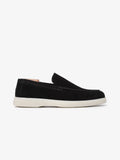 Mocassin Signature en Daim Noir – Édition Premium