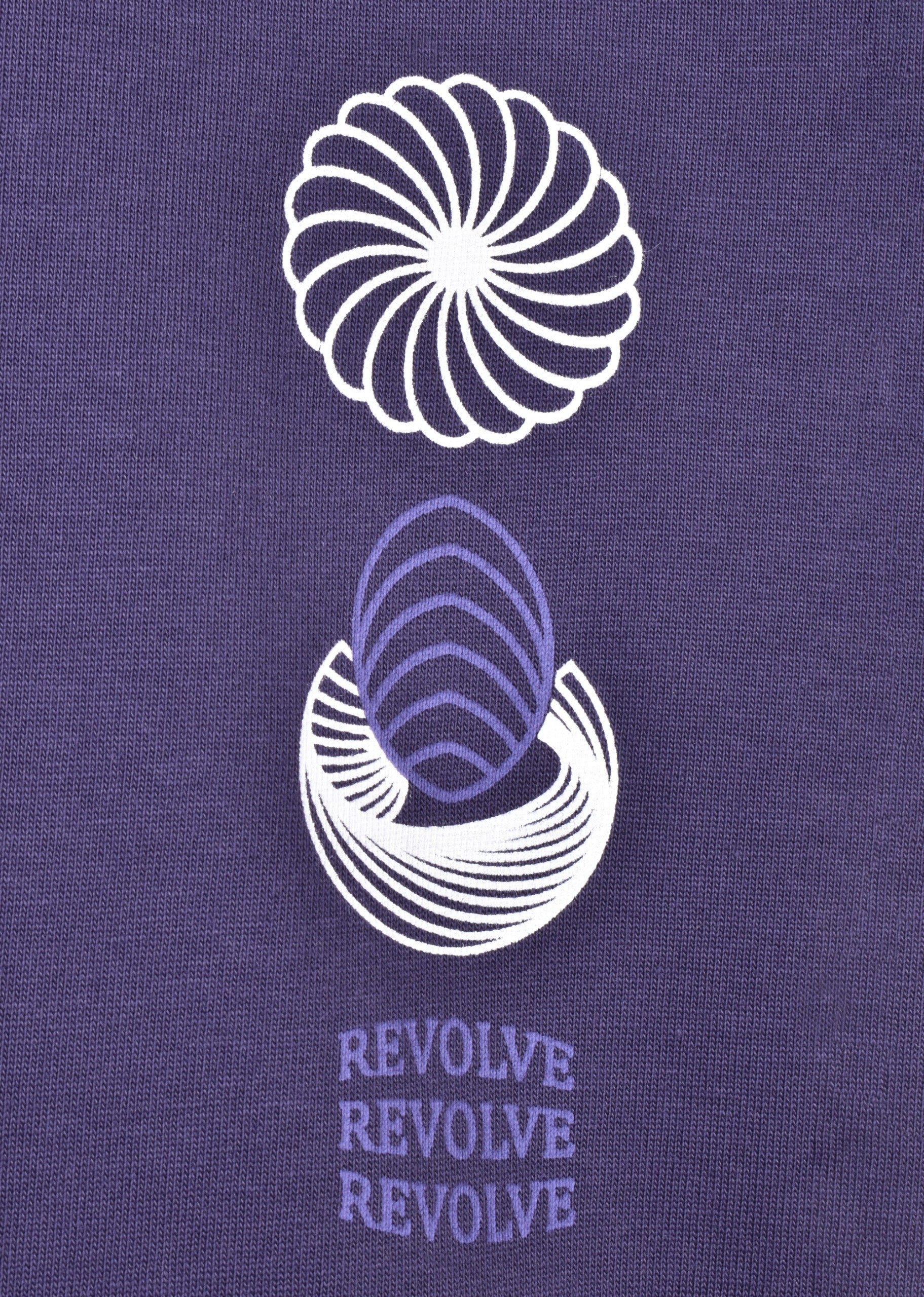 Oversized Graphic T-Shirt – Purple Revolve