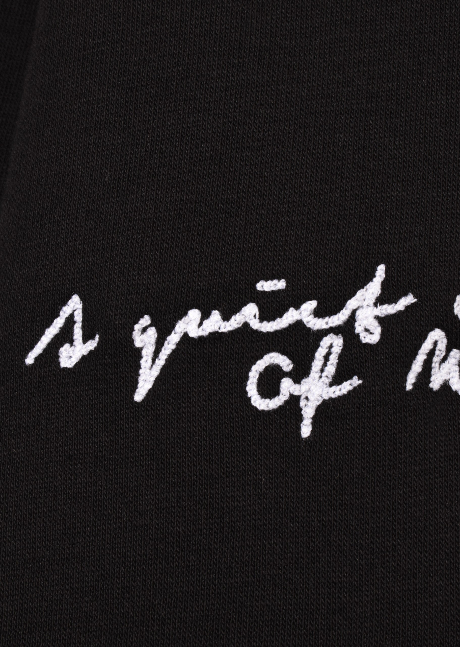 A Quiet Corner Hoodie – Black