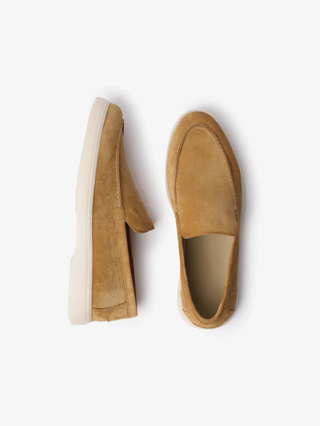 Mocassins Premium en Daim Camel – Élégance Casual Luxe