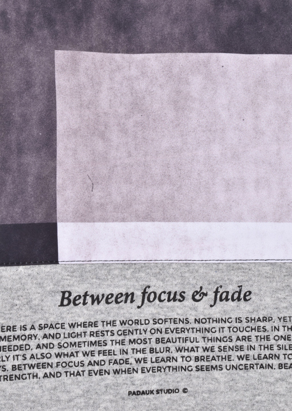 Between Focus & Fade Hoodie